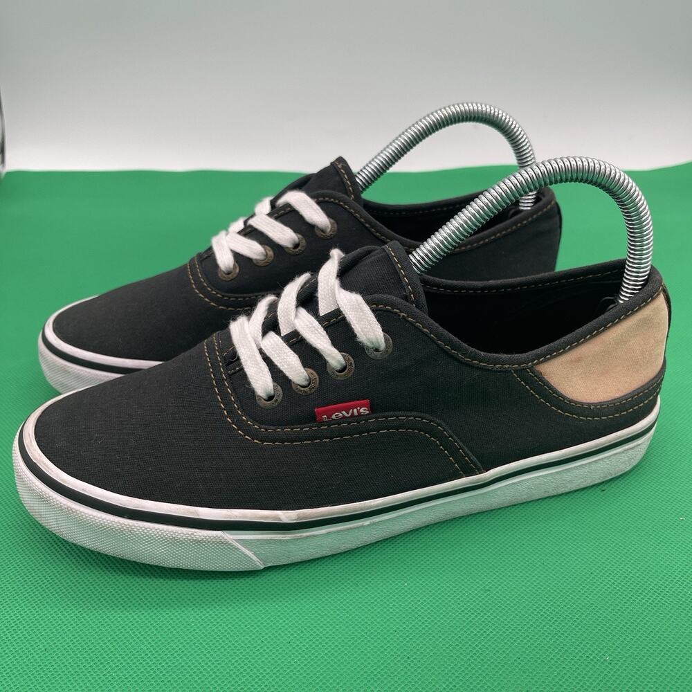 Levi's Olivia Women's Canvas High Top Sneakers Black Size 8 US / 39 EUR